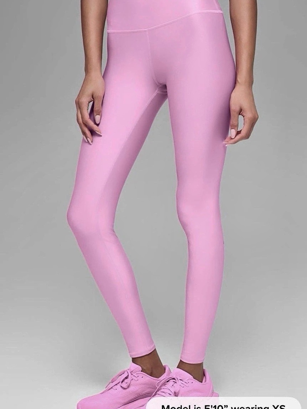Alo Pink Leggings Size Medium Like New